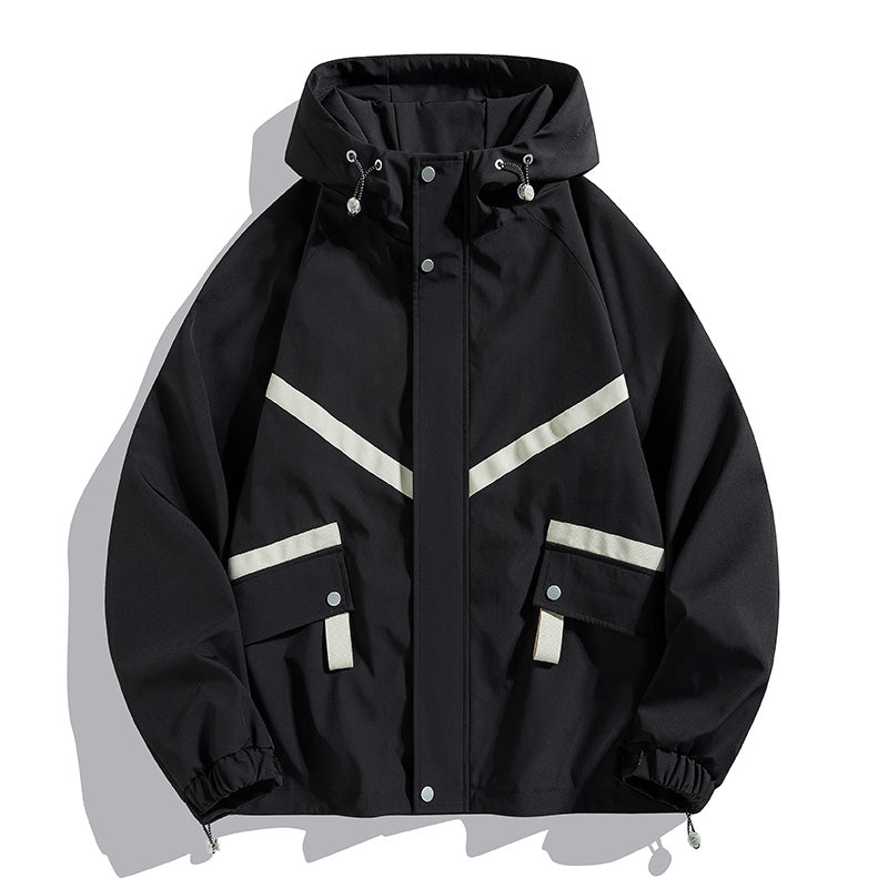 Field Webbing Hooded Jacket